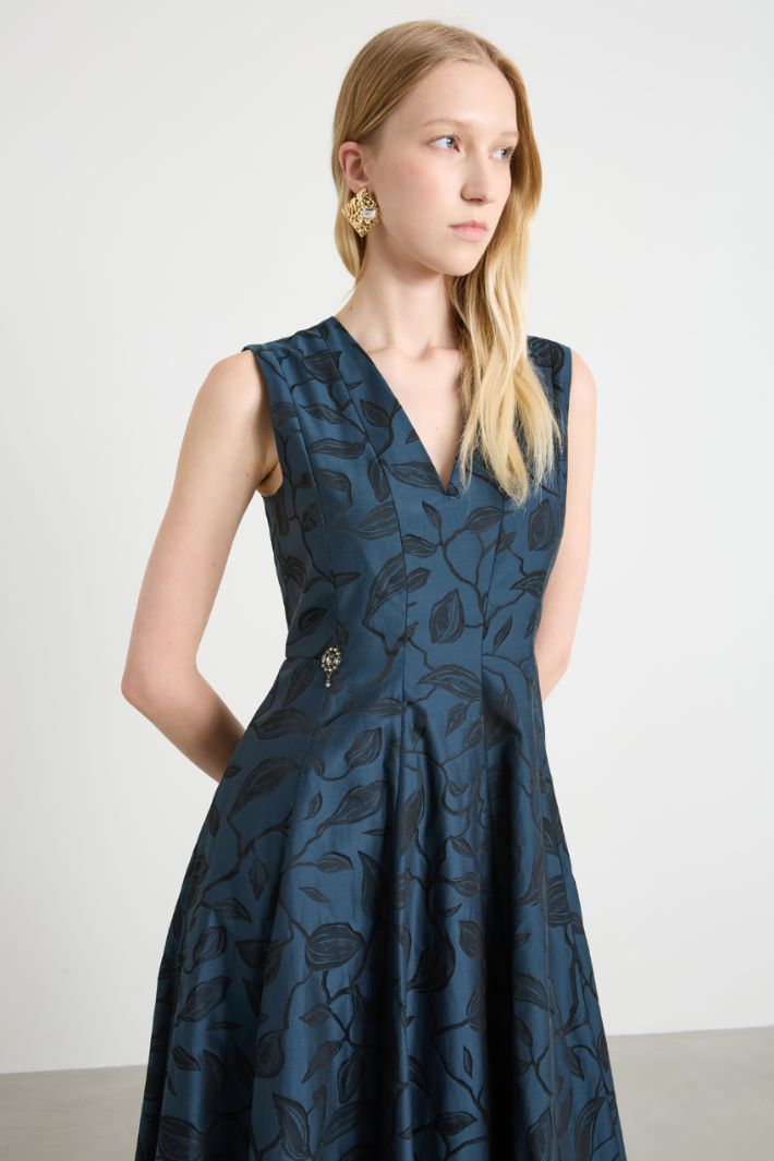 Jjacquard cotton dress Intrend - 2