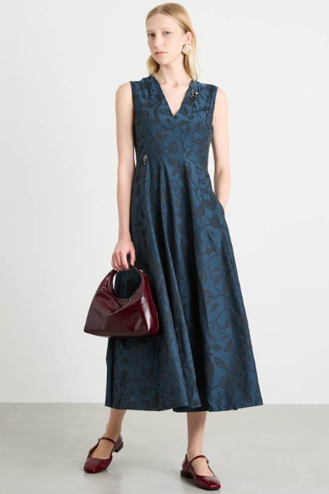 Jjacquard cotton dress Intrend