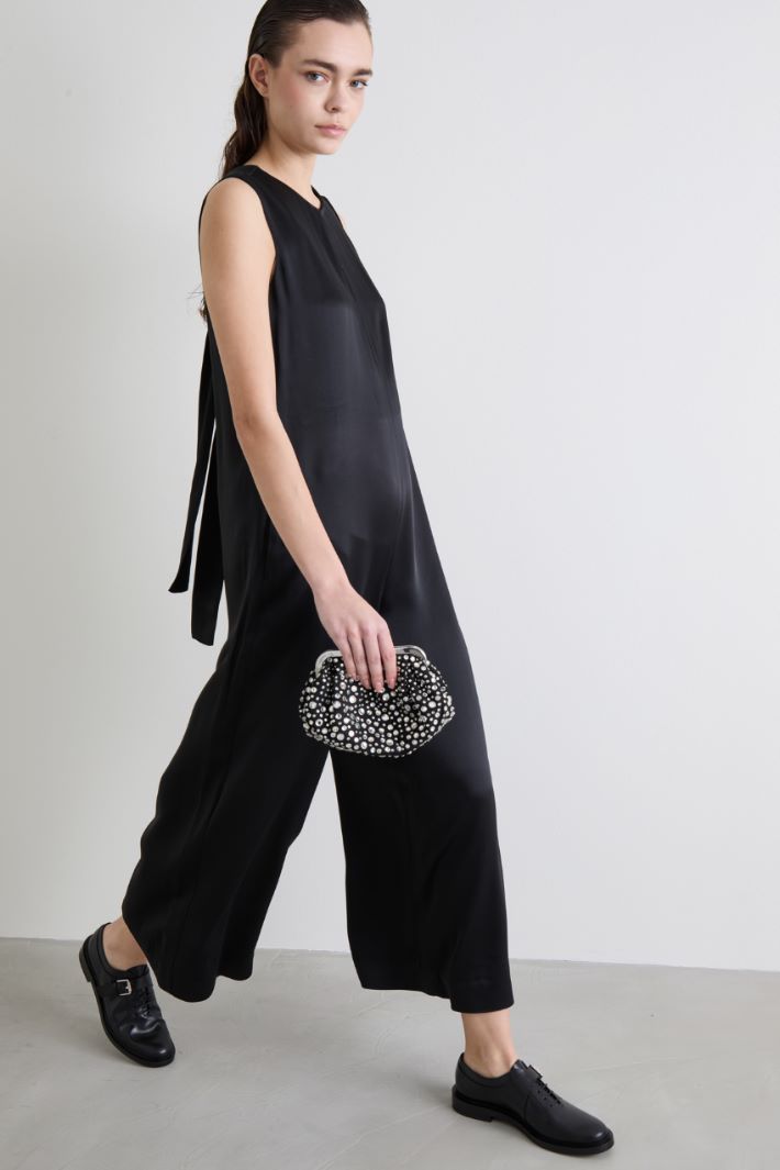 Jumpsuit with ribbons on the back Intrend - 2
