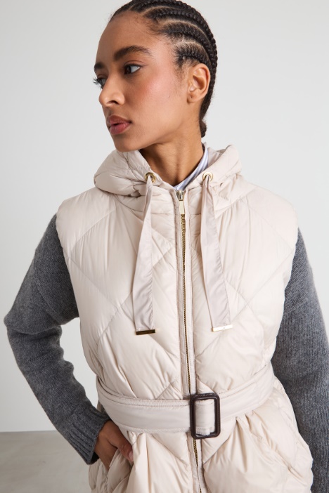 Gilet midi imbottito
