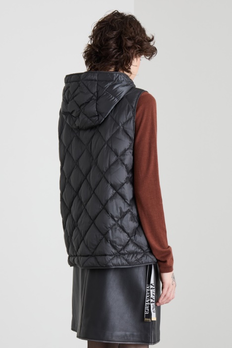 Gilet imbottito a losanghe