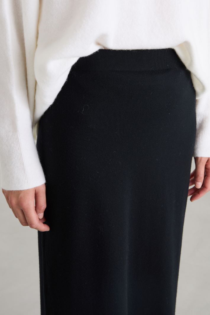 Straight wool skirt Intrend - 4