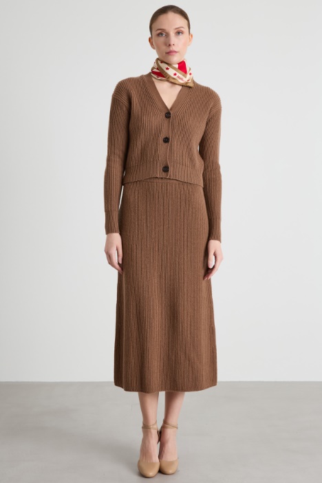 Rib-knit skirt Intrend