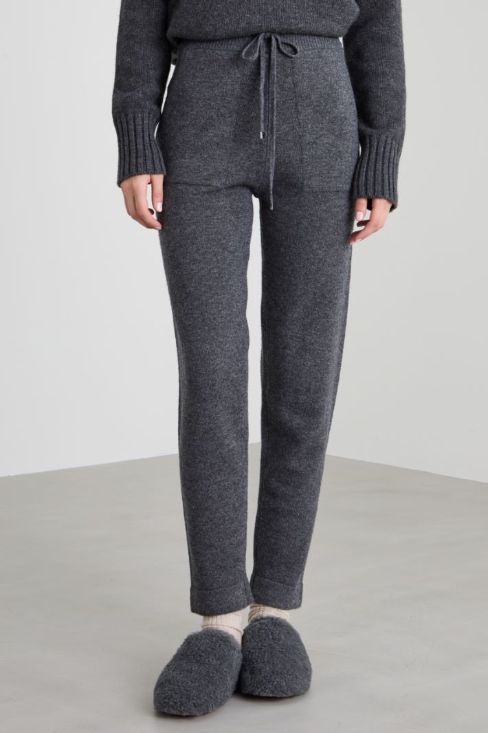 Wool and cashmere trousers Intrend - 2