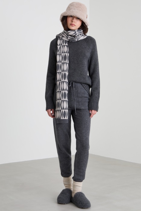 Wool and cashmere trousers Intrend