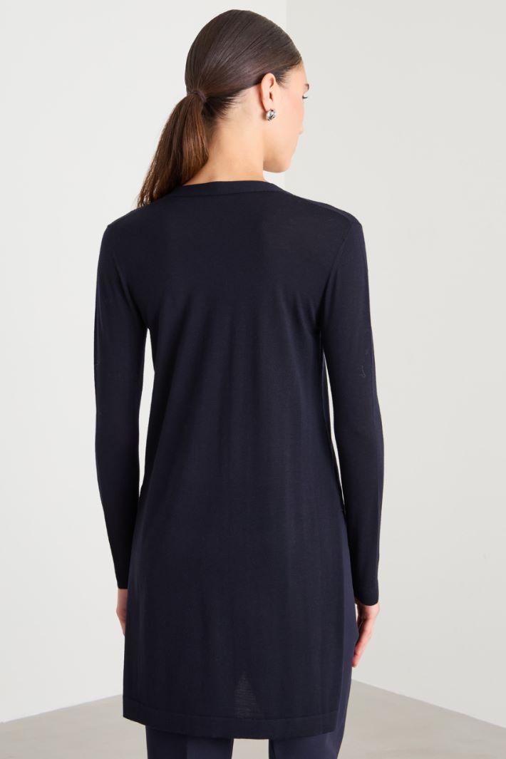 Long wool cardigan Intrend - 2