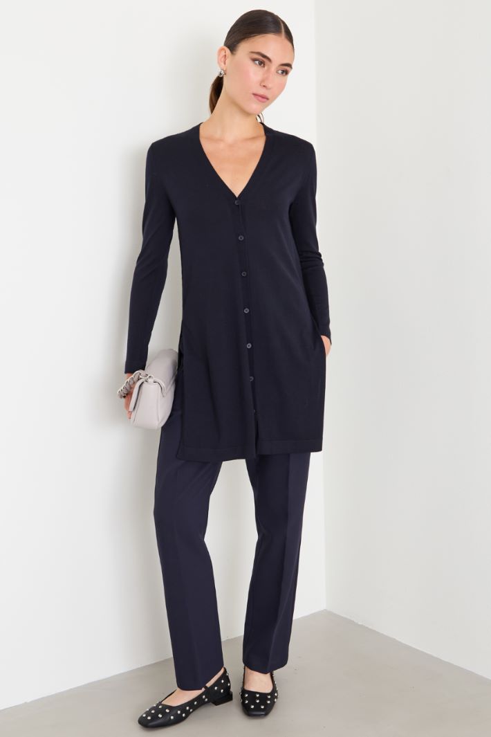Long wool cardigan Intrend - 3