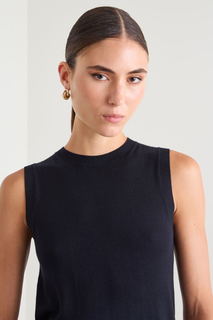 Long wool top Intrend - 4