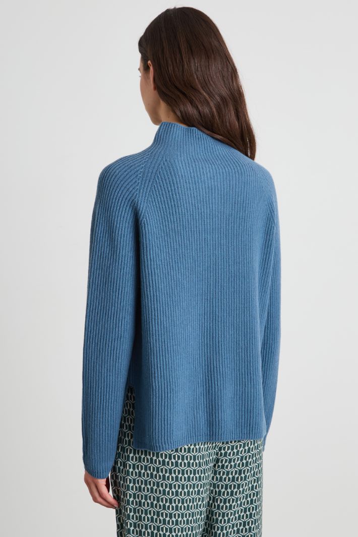 Rib-knit sweater Intrend - 2