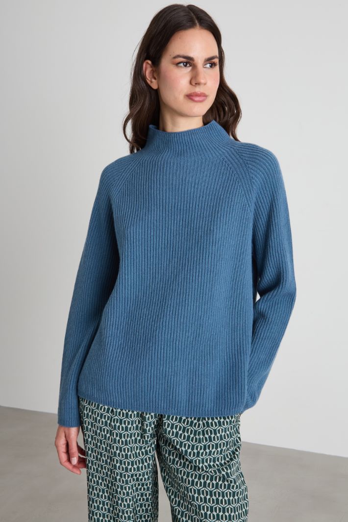 Rib-knit sweater Intrend