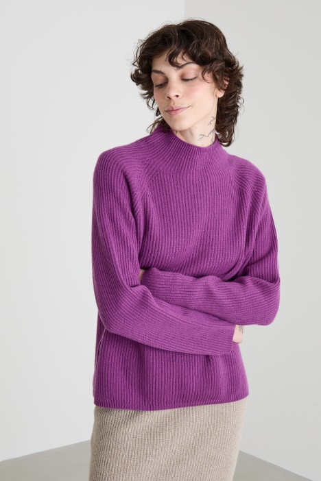 Rib-knit sweater Intrend