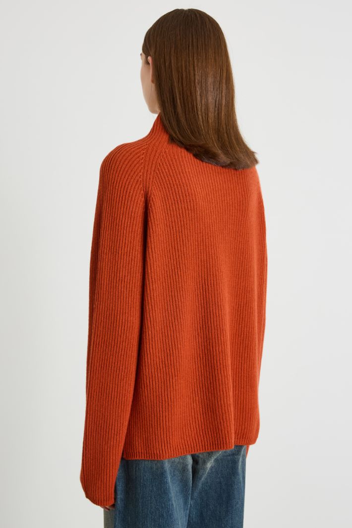 Rib-knit sweater Intrend - 2