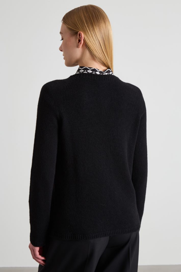 Wool and cashmere sweater Intrend - 2