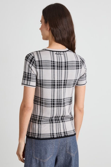 Maglia in lana jacquard