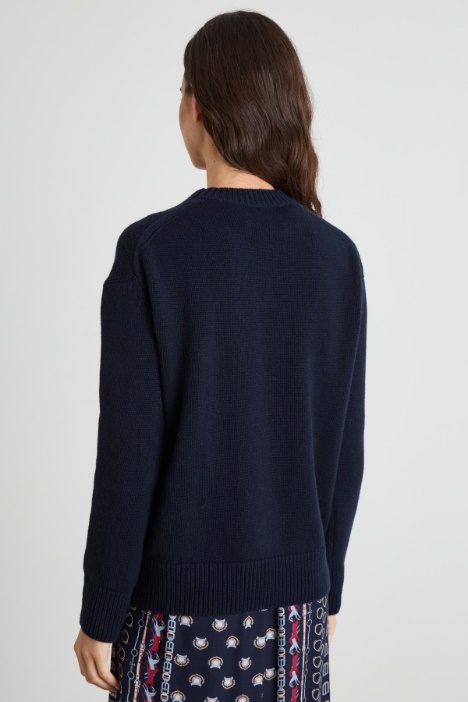 Maglia in lana e cashmere