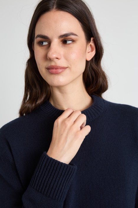 Maglia in lana e cashmere