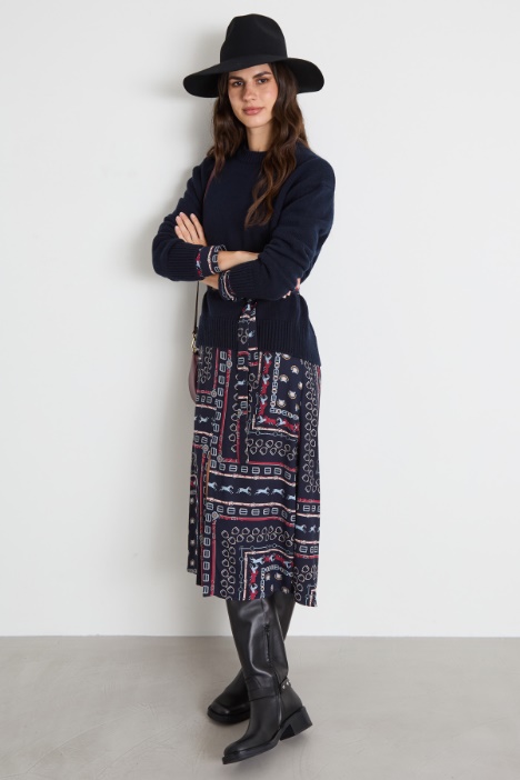 Wool and cashmere knit sweater Intrend