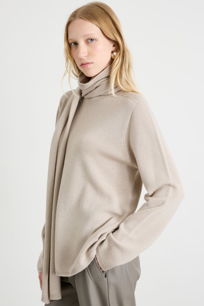 Jersey de cuello alto de lana Intrend - 2