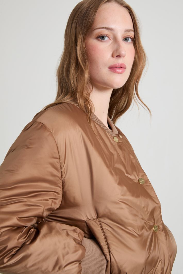 Reversible water-repellent bomber jacket Intrend - 2