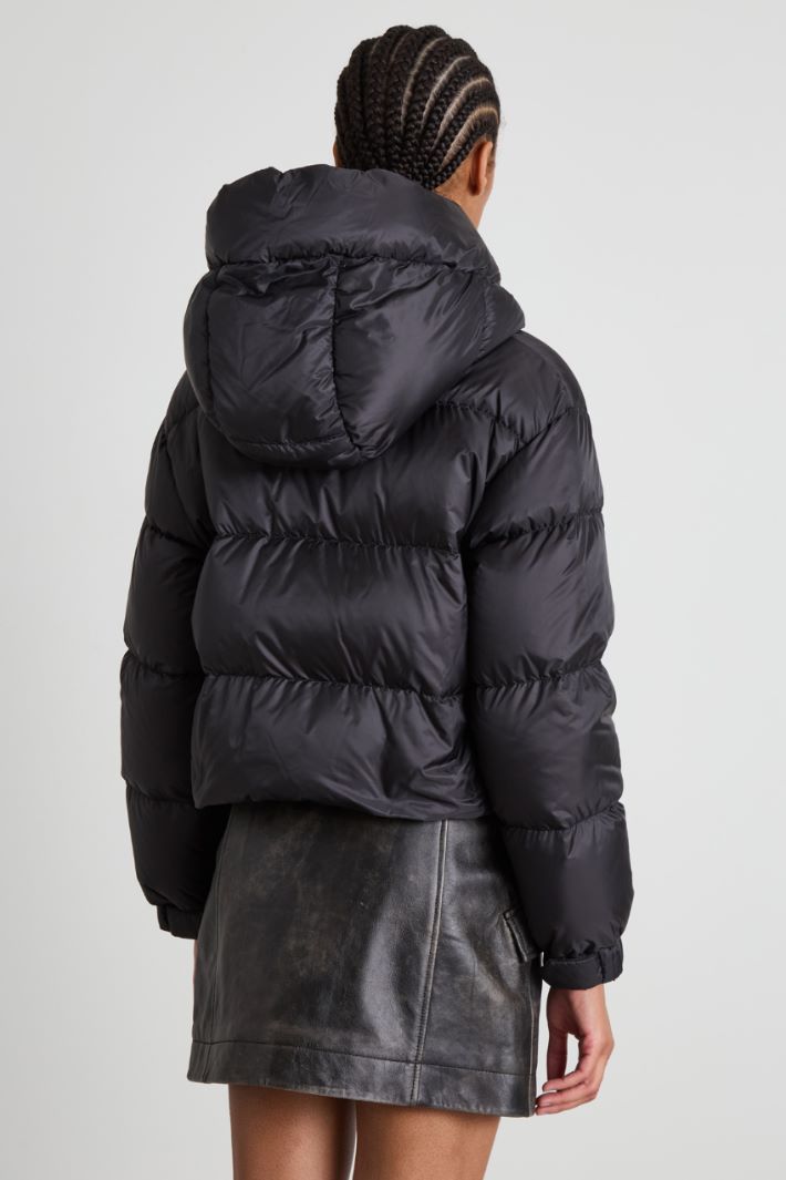 Quilted down jacket with hood Intrend - 3