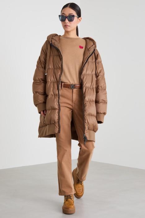 Loose-fit water-repellent down jacket Intrend