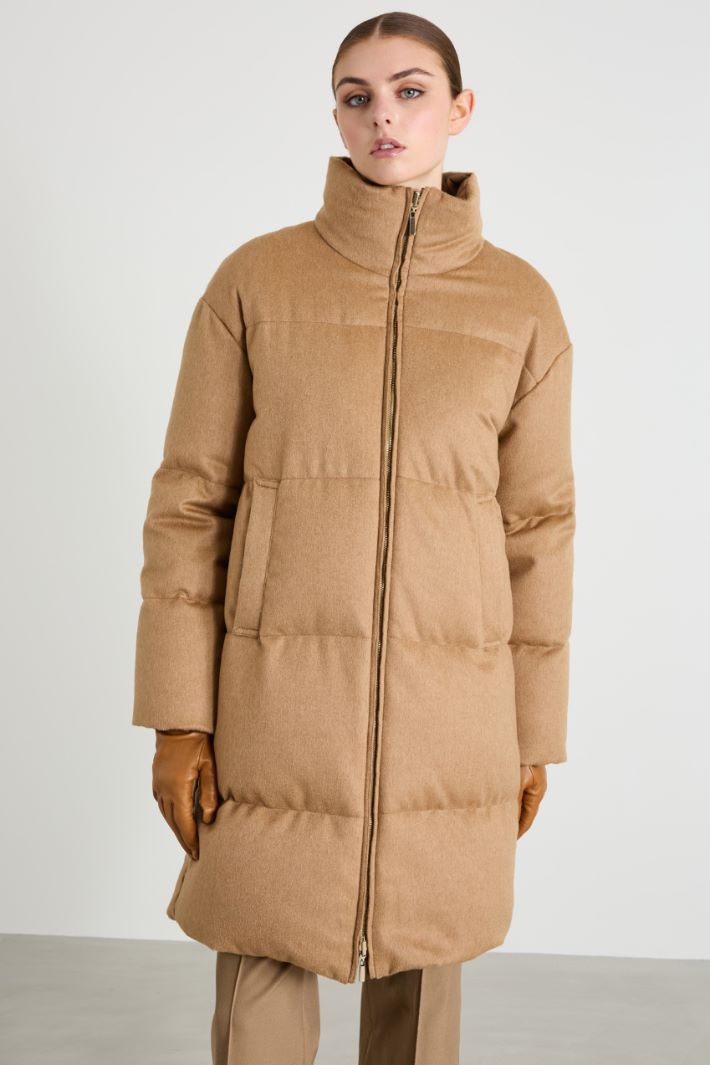 Long drap down jacket Intrend - 2