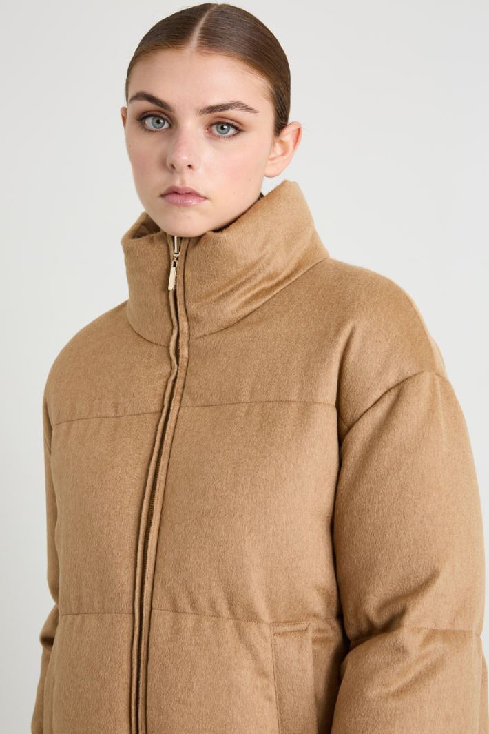 Long drap down jacket Intrend - 4
