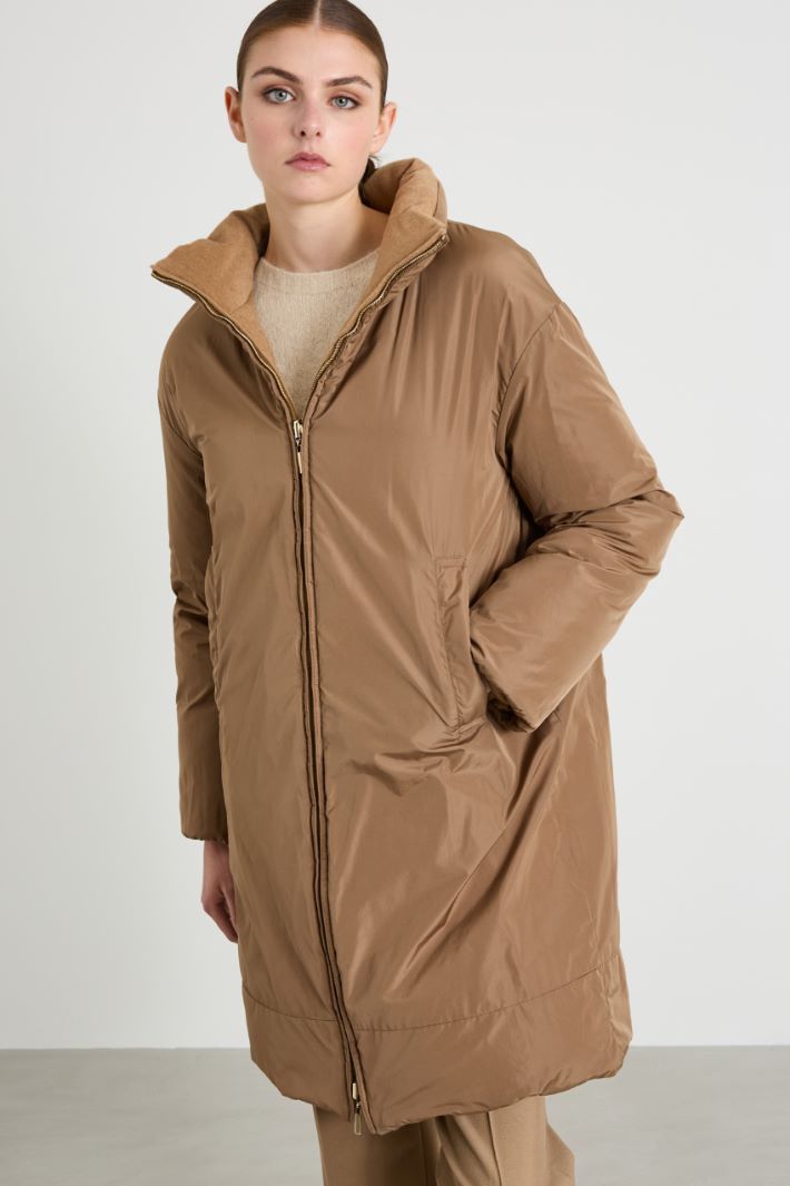 Long drap down jacket Intrend - 5