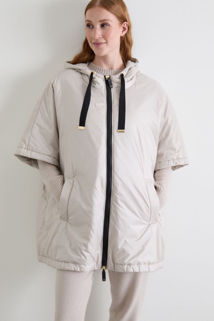 Water-repellent satin cape Intrend - 4