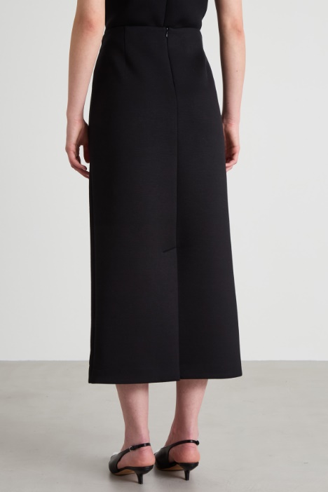 Gonna in jersey compatto