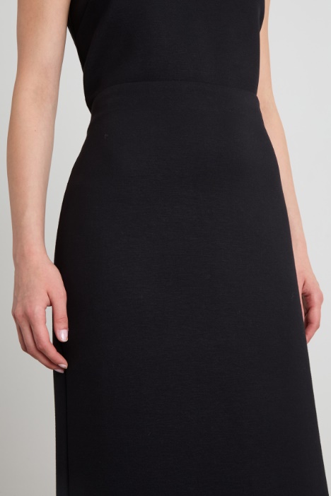 Gonna in jersey compatto