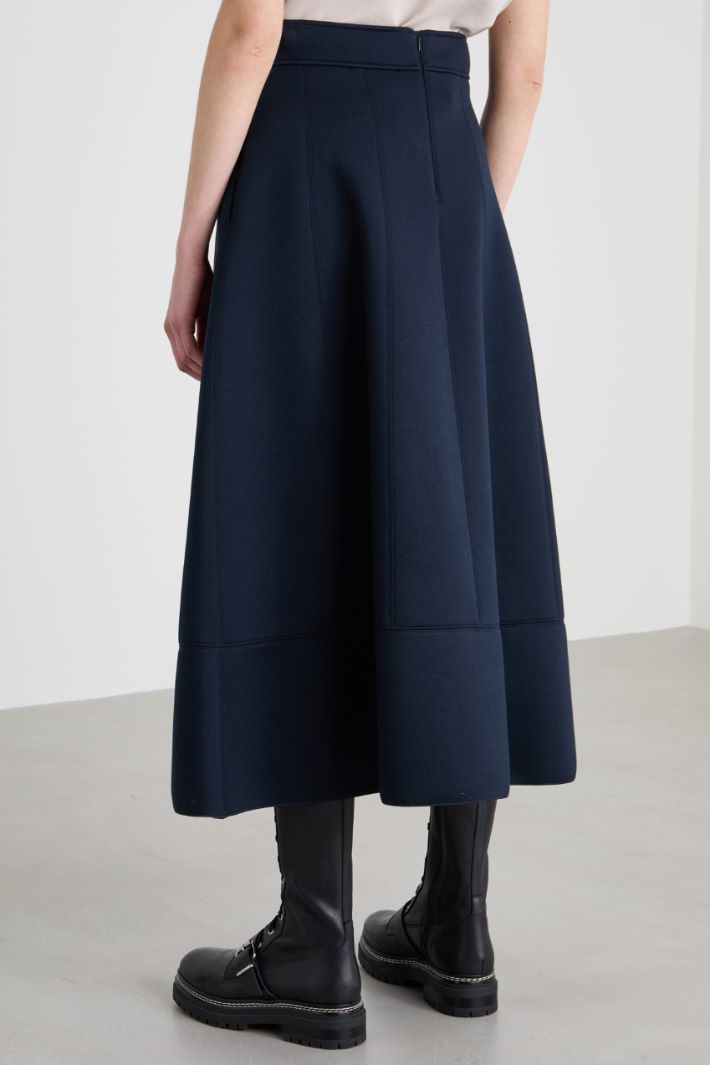 Jersey flared skirt Intrend - 3