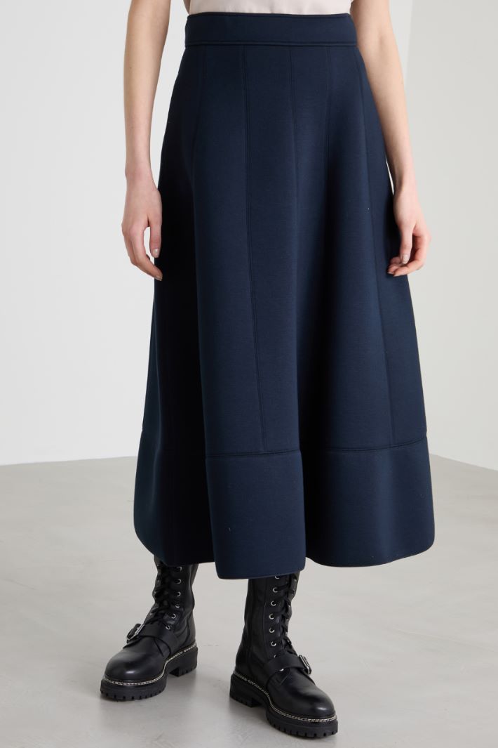 Jersey flared skirt Intrend - 2