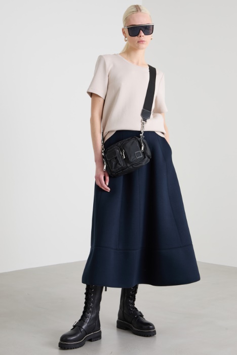 Jersey flared skirt Intrend