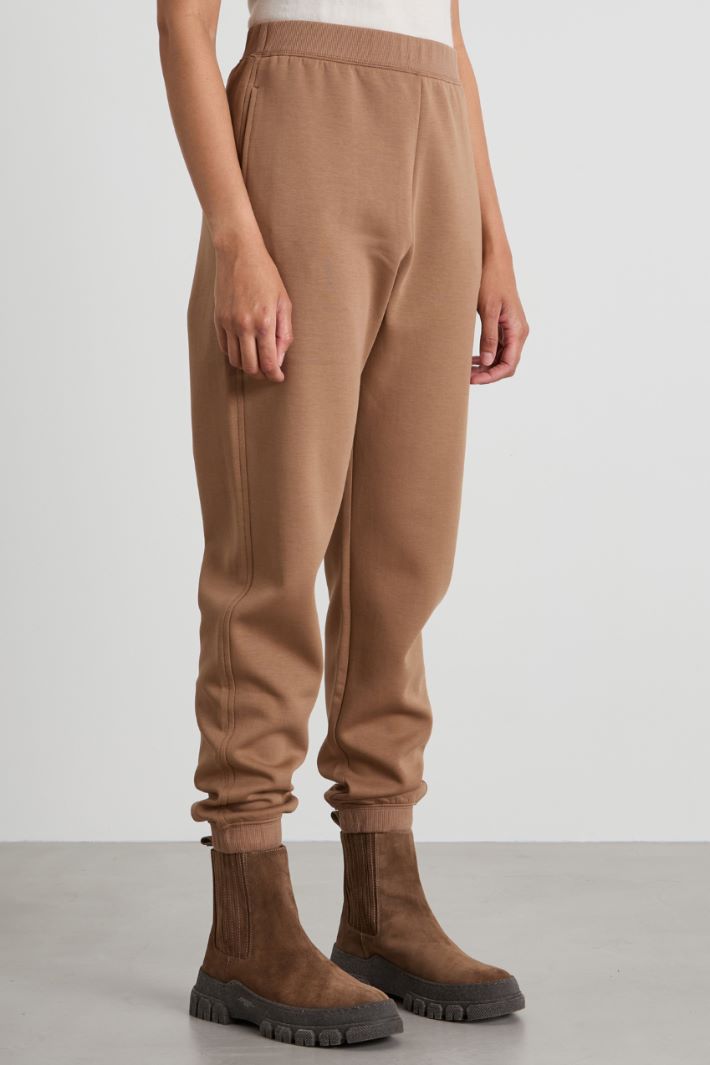 Pantaloni jogger in cotone Intrend - 2