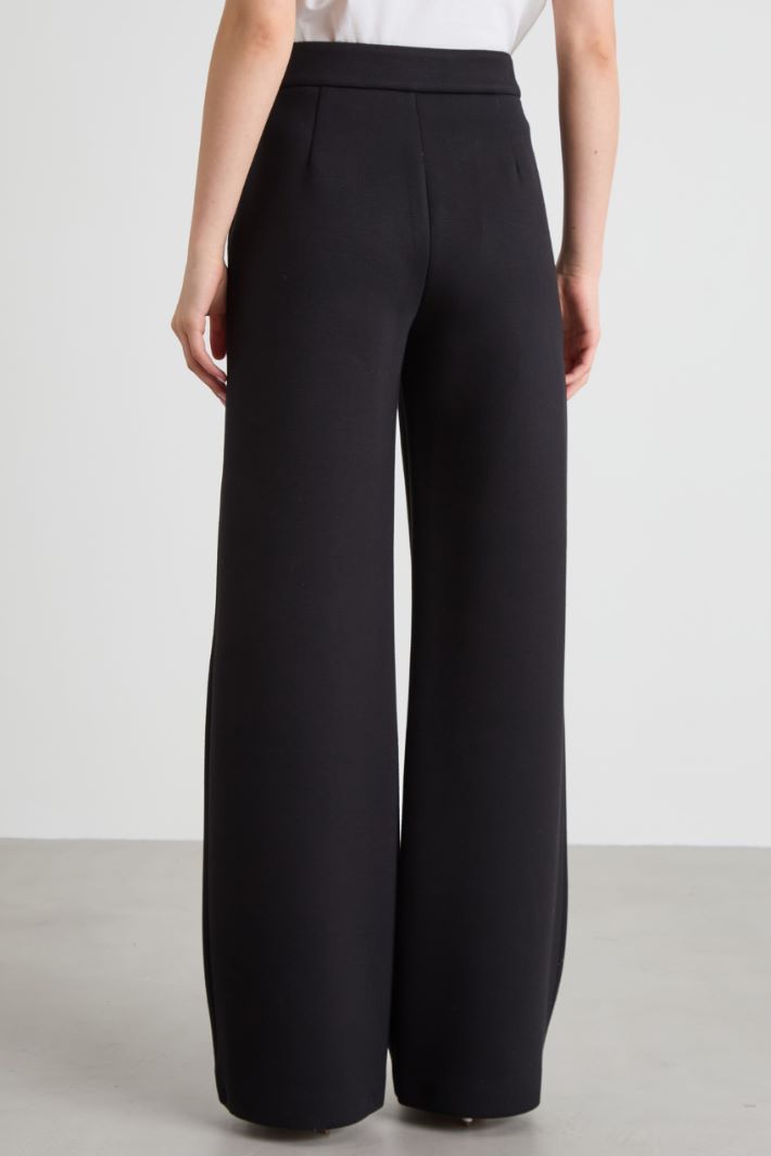 Pantalone in jersey compatto Intrend - 3