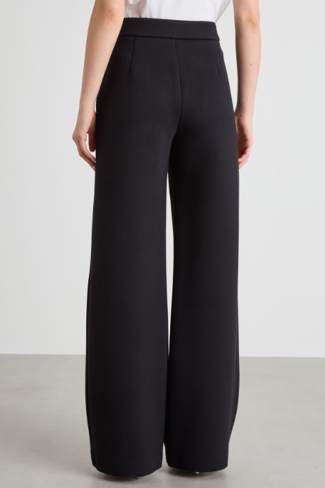 Pantalón de punto compacto