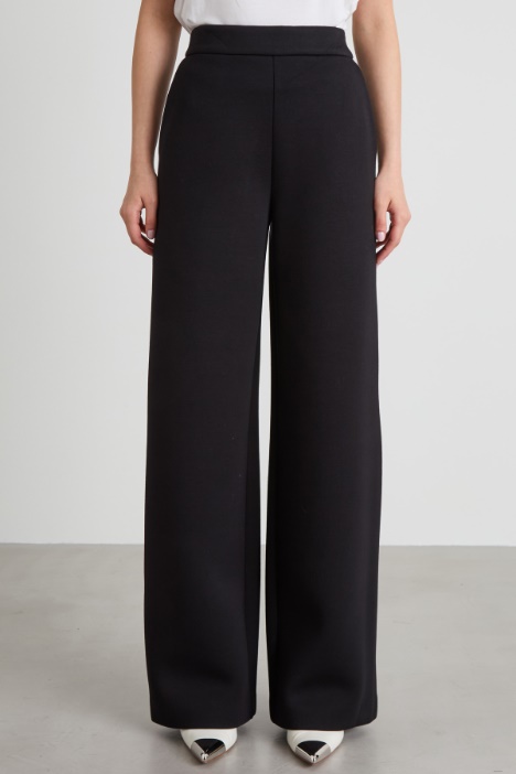 Pantalón de punto compacto