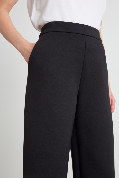 Pantalón de punto compacto