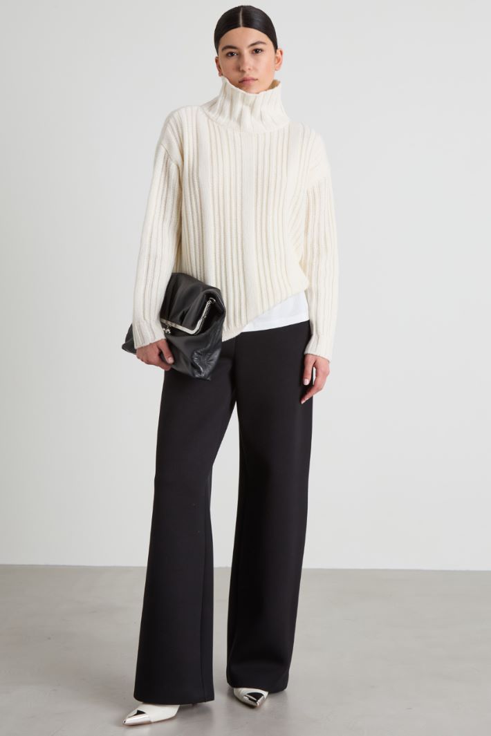 Pantalone in jersey compatto Intrend