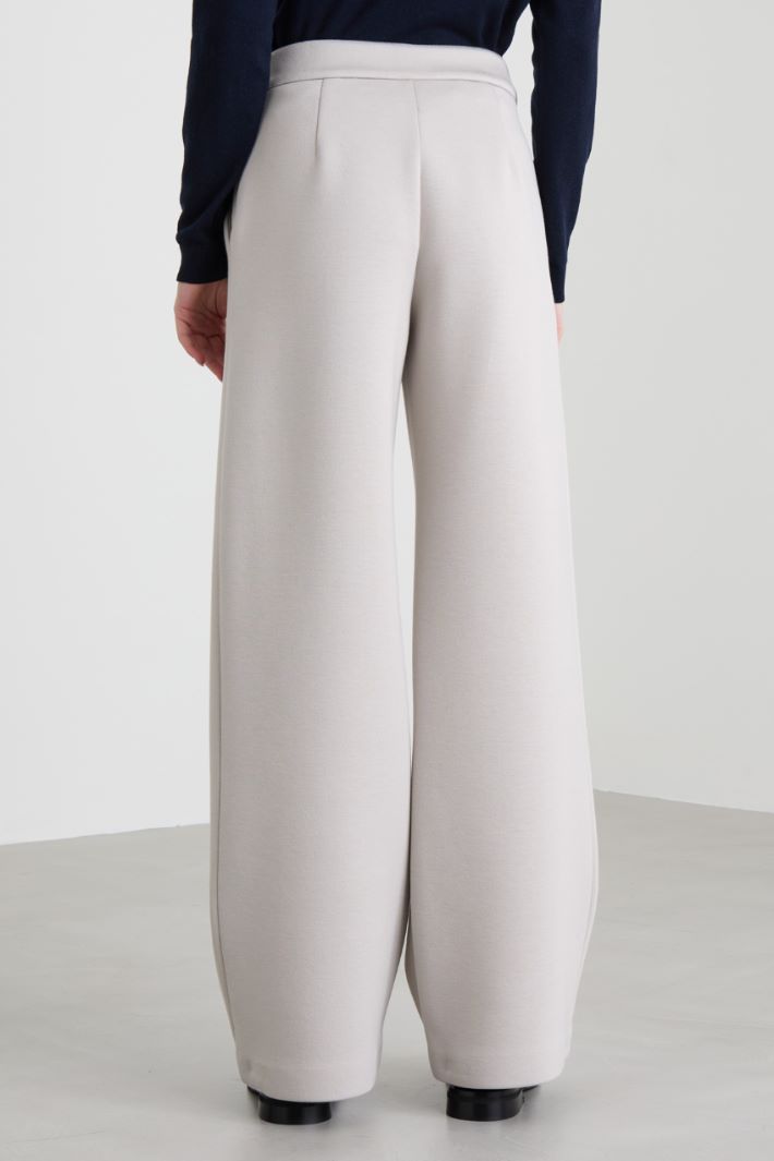 Pantalone in jersey compatto Intrend - 3