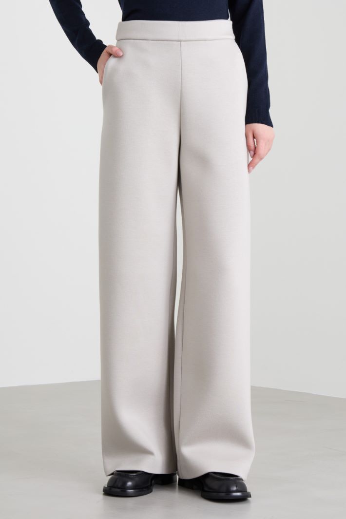 Pantalone in jersey compatto Intrend - 2