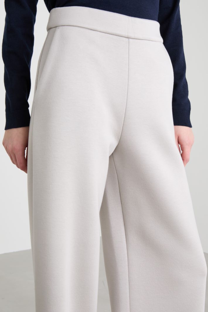 Pantalone in jersey compatto Intrend - 4