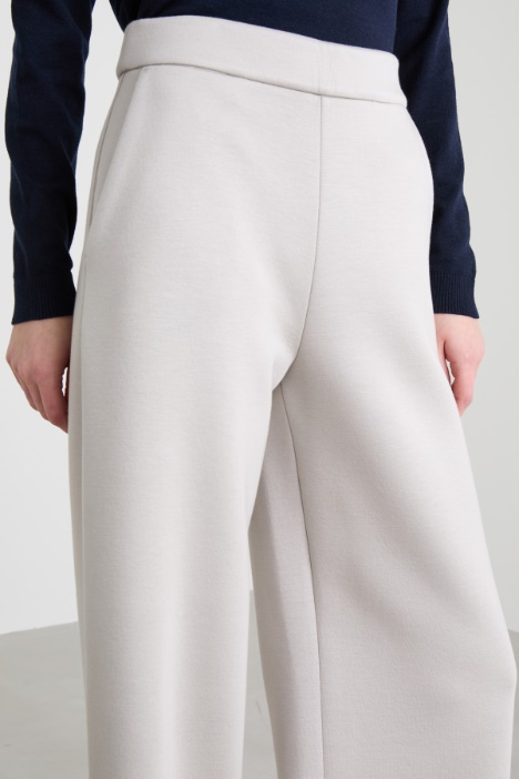 Pantalón de punto compacto