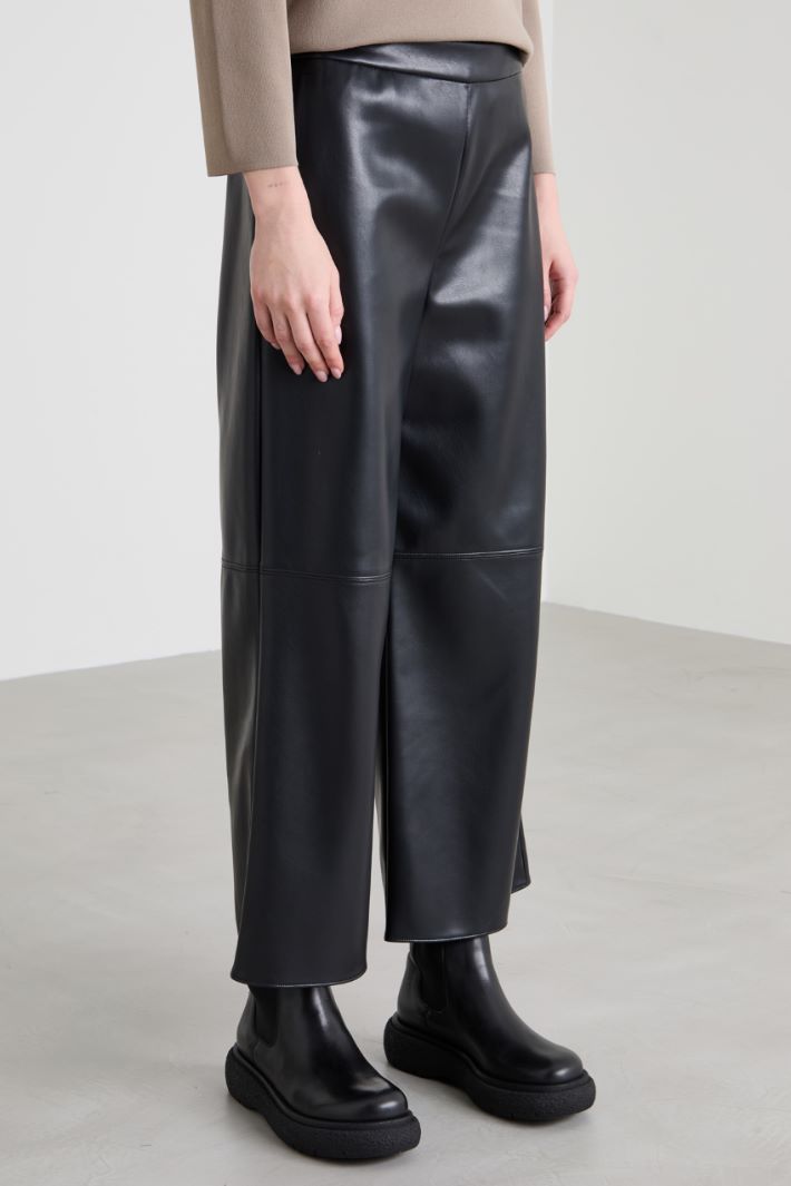 Pantaloni in similpelle Intrend - 2