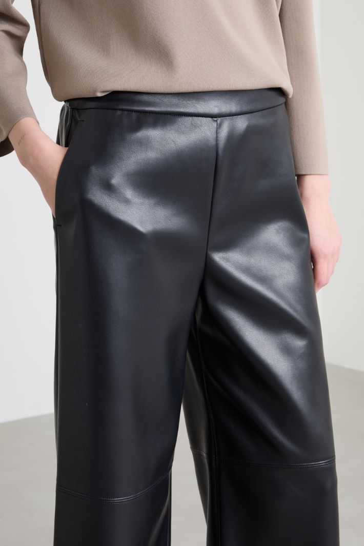 Pantaloni in similpelle Intrend - 4