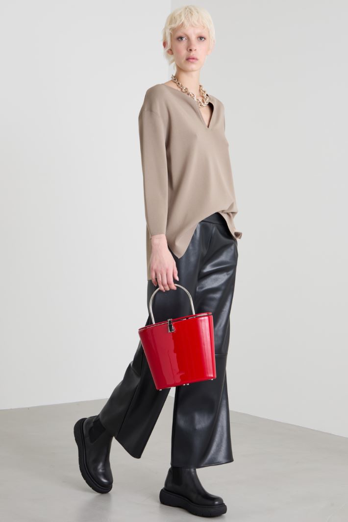 Pantaloni in similpelle Intrend