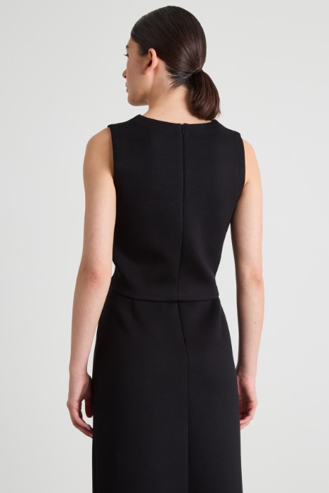 Top in jersey compatto