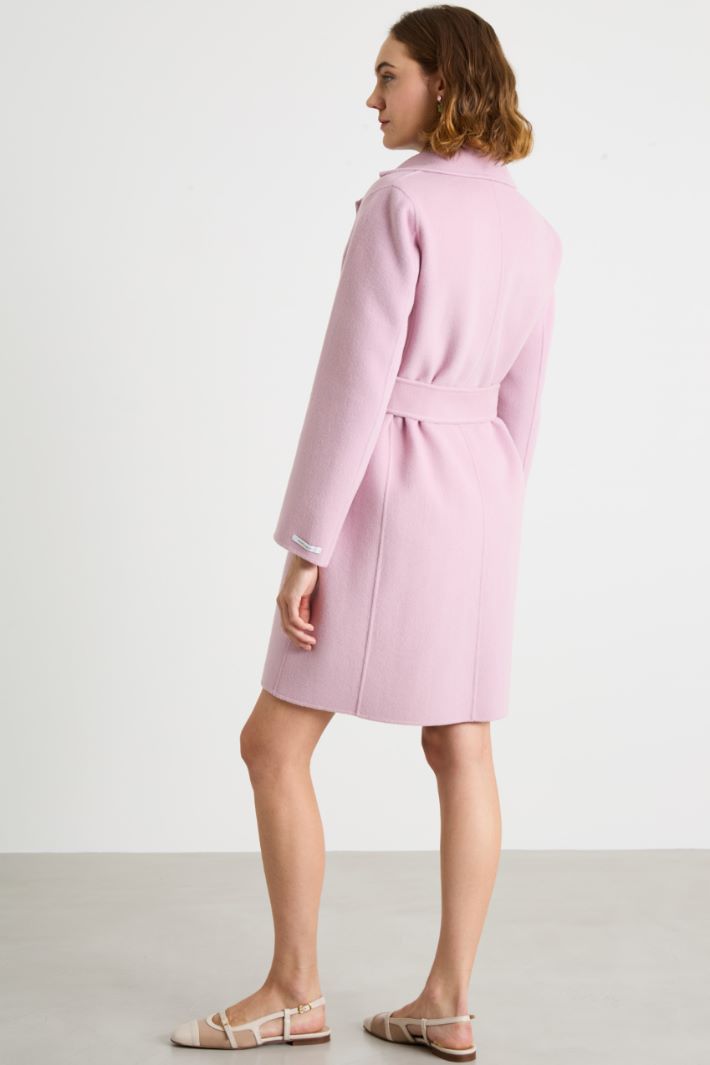 Double-faced wool-blend coat Intrend - 4