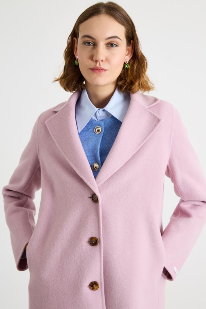 Double-faced wool-blend coat Intrend - 3